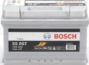 BOSCH 0 092 S50 070 - Стартерна акумуляторна батарея, АКБ autozip.com.ua