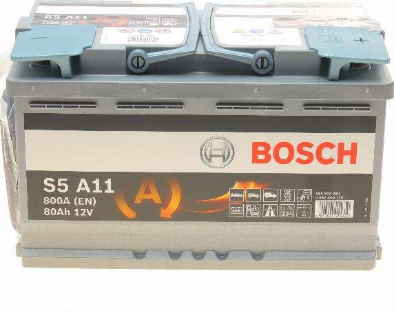 BOSCH 0 092 S5A 110 - Стартерна акумуляторна батарея, АКБ autozip.com.ua