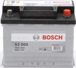BOSCH 0 092 S30 050 - Аккумулятор   56Ah-12v BOSCH S3005 242x175x190.R.EN480 autozip.com.ua