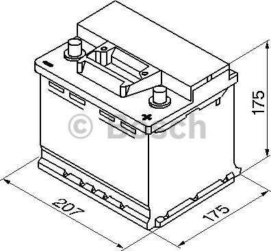 BOSCH 0 092 S30 010 - Стартерна акумуляторна батарея, АКБ autozip.com.ua