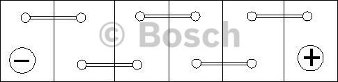 BOSCH 0 092 S5A 080 - АКБ Bosch S5 AGM 70Аh-760А -- Стандартні клеми 278x175x190 B13 - фланець 10.5мм Пуск-AGM autozip.com.ua