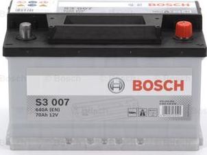 BOSCH 0 092 S30 070 - Аккумулятор   70Ah-12v BOSCH S3007 278x175x175.R.EN640 autozip.com.ua