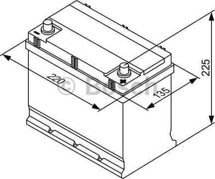 BOSCH 0 092 S30 160 - Стартерна акумуляторна батарея, АКБ autozip.com.ua