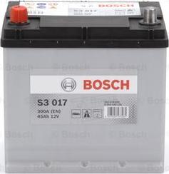 BOSCH 0 092 S30 170 - Стартерна акумуляторна батарея, АКБ autozip.com.ua