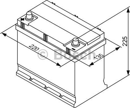BOSCH 0 092 S30 170 - Стартерна акумуляторна батарея, АКБ autozip.com.ua