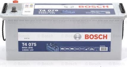 BOSCH 0 092 T40 750 - Стартерна акумуляторна батарея, АКБ autozip.com.ua