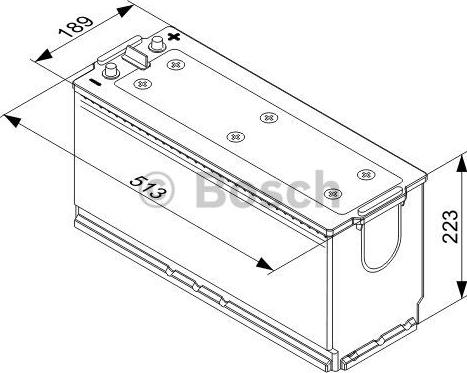 BOSCH 0 092 T40 760 - Стартерна акумуляторна батарея, АКБ autozip.com.ua