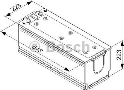 BOSCH 0 092 T40 780 - Стартерна акумуляторна батарея, АКБ autozip.com.ua