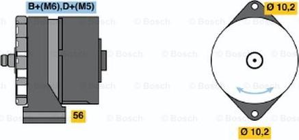 BOSCH 0 120 469 923 - Генератор autozip.com.ua