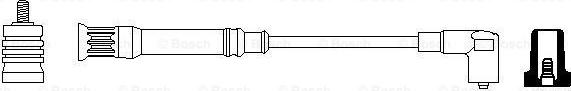 BOSCH 0 356 912 939 - Провід запалювання autozip.com.ua