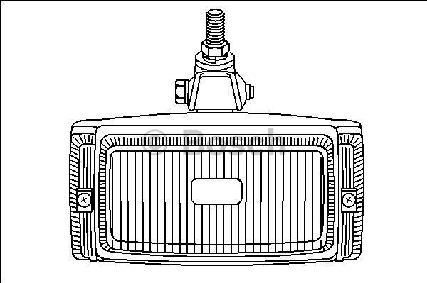 BOSCH 0 305 406 902 - Противотуманная фара autozip.com.ua