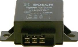 BOSCH 0 335 215 143 - Переривник покажчиків повороту autozip.com.ua