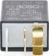 BOSCH 0 332 201 107 - Реле вир-во Bosch autozip.com.ua