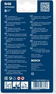 BOSCH 0 242 135 812 - Свічка запалювання autozip.com.ua