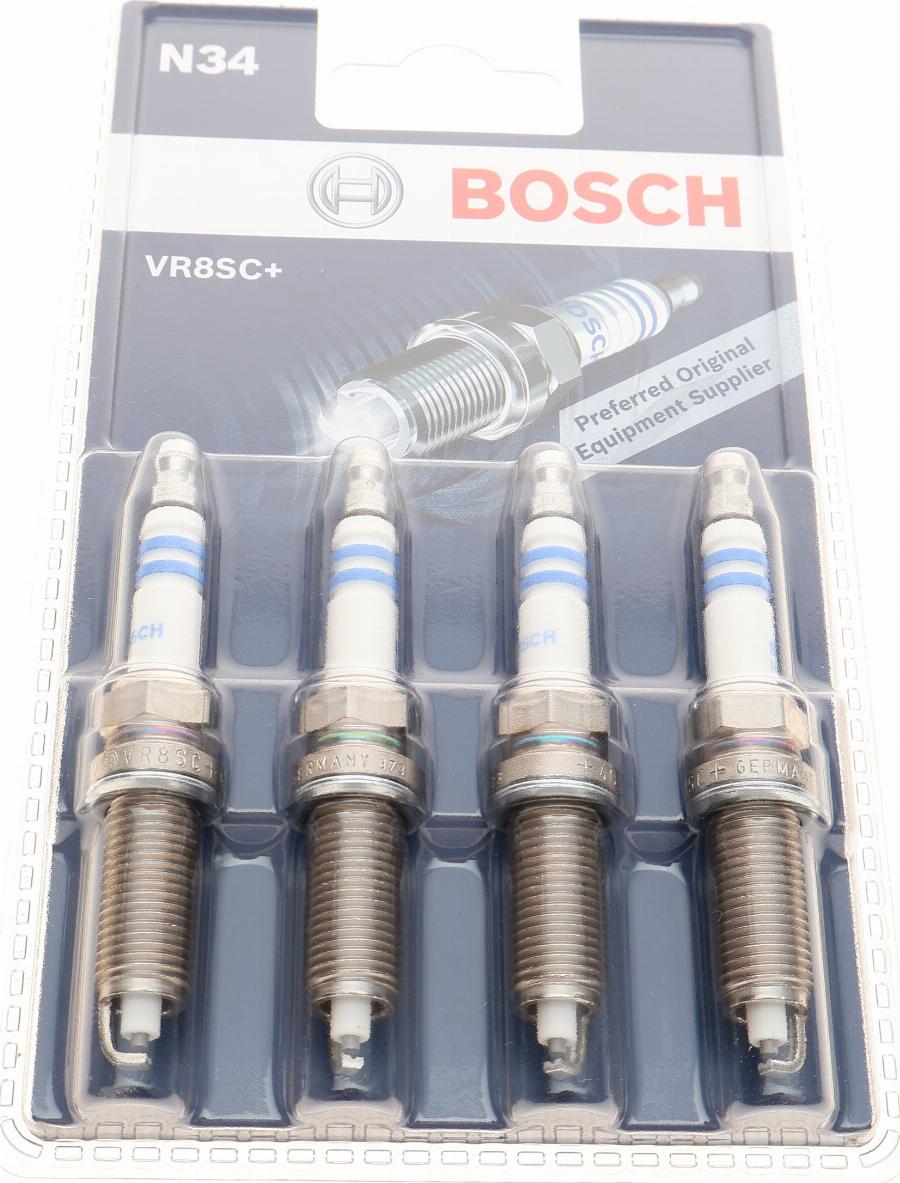 BOSCH 0 242 129 800 - Свічка запалювання autozip.com.ua