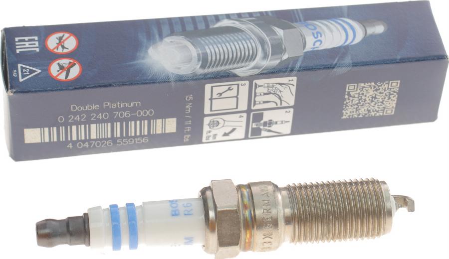 BOSCH 0 242 240 706 - Свічка запалювання autozip.com.ua