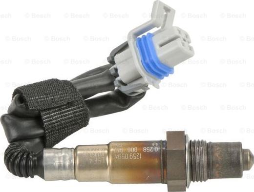 BOSCH 0 258 006 947 - Лямбда-зонд, датчик кисню autozip.com.ua
