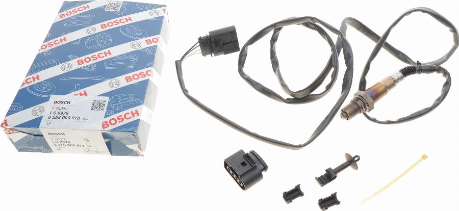 BOSCH 0 258 006 978 - Лямбда-зонд, датчик кисню autozip.com.ua