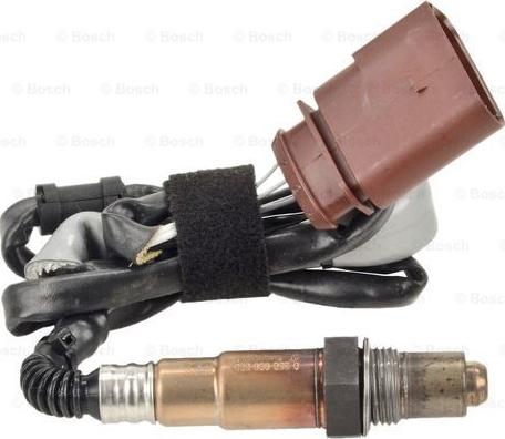 BOSCH 0 258 006 589 - Лямбда-зонд, датчик кисню autozip.com.ua