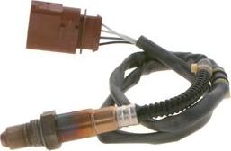BOSCH 0 258 006 587 - Лямбда-зонд, датчик кисню autozip.com.ua