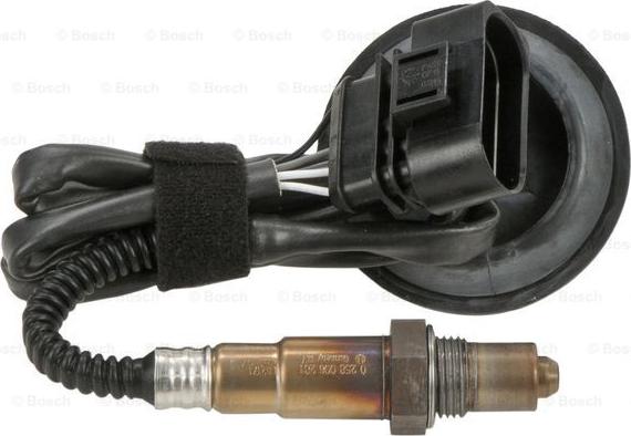 BOSCH 0 258 006 281 - Лямбда-зонд, датчик кисню autozip.com.ua
