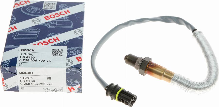 BOSCH 0 258 006 790 - Лямбда-зонд, датчик кисню autozip.com.ua