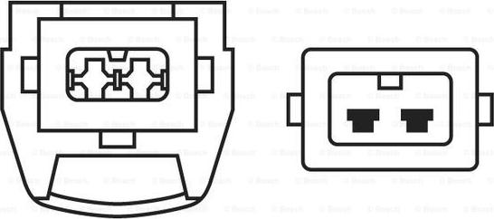 BOSCH 0 258 003 222 - Лямбда-зонд, датчик кисню autozip.com.ua