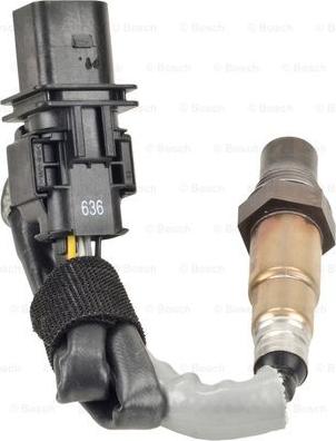 BOSCH 0 258 007 256 - Лямбда-зонд, датчик кисню autozip.com.ua