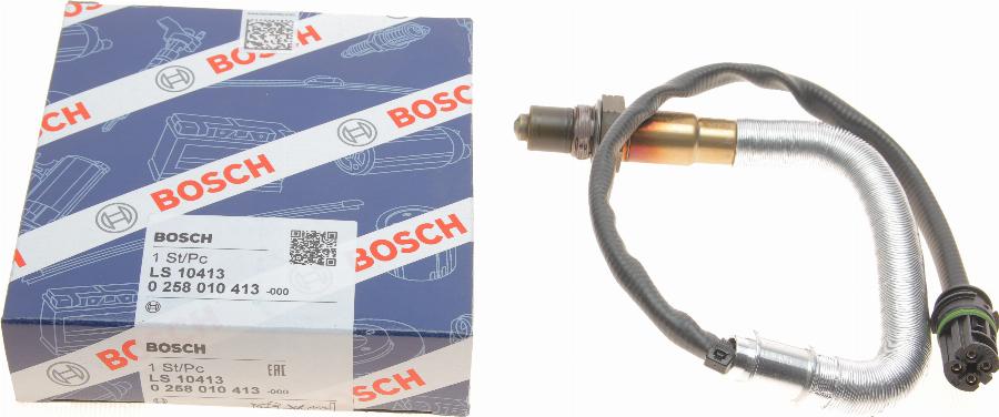 BOSCH 0 258 010 413 - Лямбда-зонд, датчик кисню autozip.com.ua