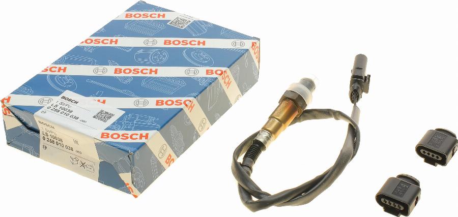 BOSCH 0 258 010 038 - Лямбда-зонд, датчик кисню autozip.com.ua