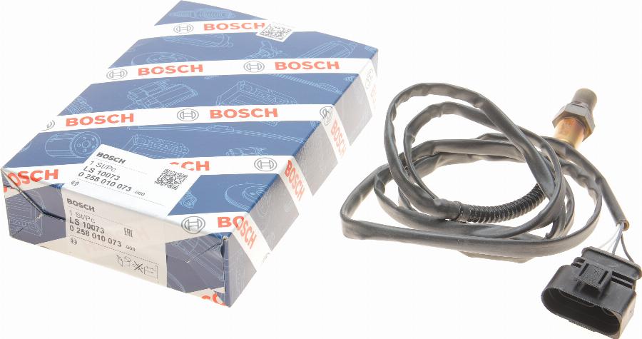 BOSCH 0 258 010 073 - Лямбда-зонд, датчик кисню autozip.com.ua