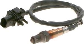 BOSCH 0 258 017 446 - Лямбда-зонд, датчик кисню autozip.com.ua