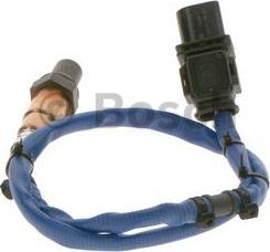 BOSCH 0 258 017 458 - Лямбда-зонд, датчик кисню autozip.com.ua