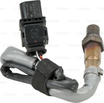 BOSCH 0 258 017 044 - Лямбда-зонд, датчик кисню autozip.com.ua