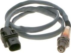 BOSCH 0 258 017 124 - Лямбда-зонд, датчик кисню autozip.com.ua