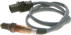 BOSCH 0 258 017 124 - Лямбда-зонд, датчик кисню autozip.com.ua