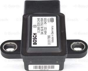 BOSCH 0 265 005 248 - Датчик, поперечне прискорення autozip.com.ua