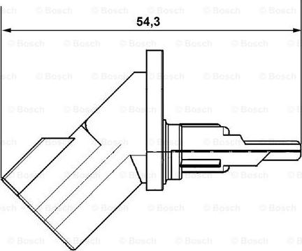 BOSCH 0 265 007 879 - Датчик ABS, частота обертання колеса autozip.com.ua