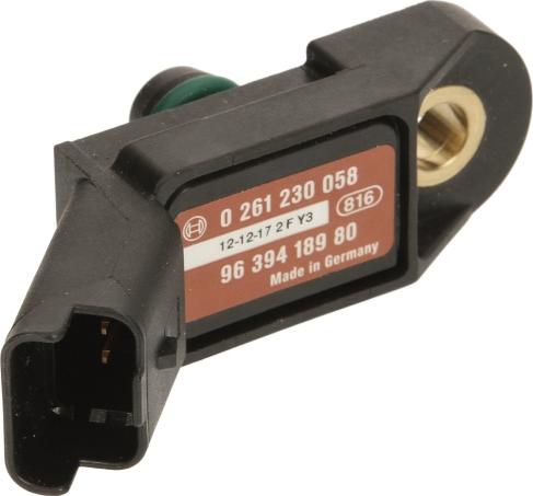 BOSCH 0 261 230 058 - Датчик, тиск у впускний трубі autozip.com.ua