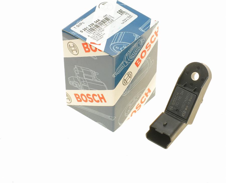 BOSCH 0 261 230 344 - Датчик, тиск у впускний трубі autozip.com.ua