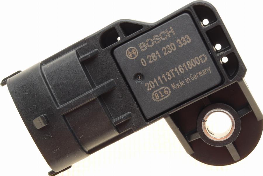 BOSCH 0 261 230 333 - Датчик, тиск у впускний трубі autozip.com.ua