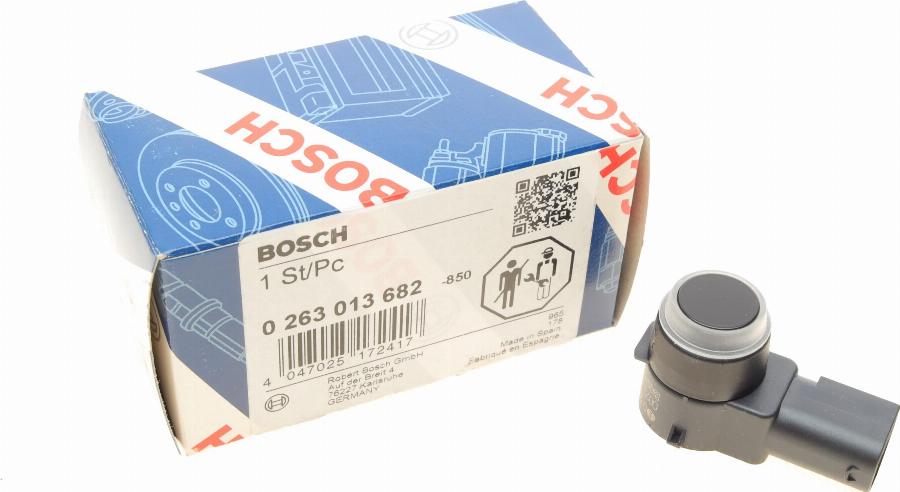 BOSCH 0 263 013 682 - Датчик, система допомоги при парковці autozip.com.ua