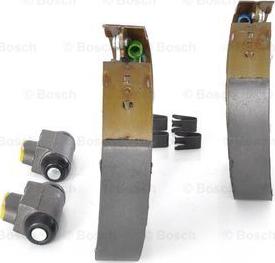 BOSCH 0 204 114 598 - Комплект гальм, барабанний механізм autozip.com.ua