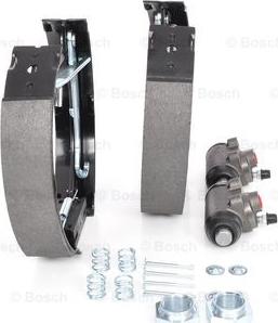 BOSCH 0 204 114 549 - Комплект гальм, барабанний механізм autozip.com.ua