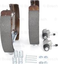 BOSCH 0 204 114 547 - Комплект гальм, барабанний механізм autozip.com.ua