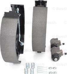 BOSCH 0 204 114 530 - Комплект гальм, барабанний механізм autozip.com.ua