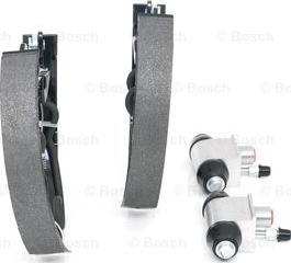 BOSCH 0 204 114 648 - Комплект гальм, барабанний механізм autozip.com.ua