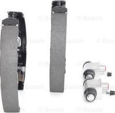 BOSCH 0 204 114 664 - Комплект гальм, барабанний механізм autozip.com.ua