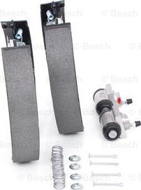 BOSCH 0 204 114 684 - Комплект гальм, барабанний механізм autozip.com.ua