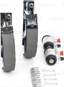 BOSCH 0 204 114 683 - Комплект гальм, барабанний механізм autozip.com.ua